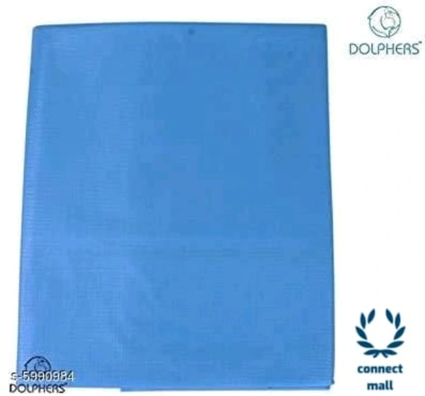 Beautiful Double Bed Mattress Protector - LXB:75inX72in, Blue